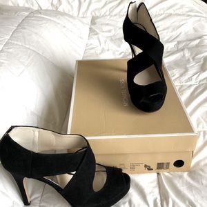 Suede Michael Kors heels